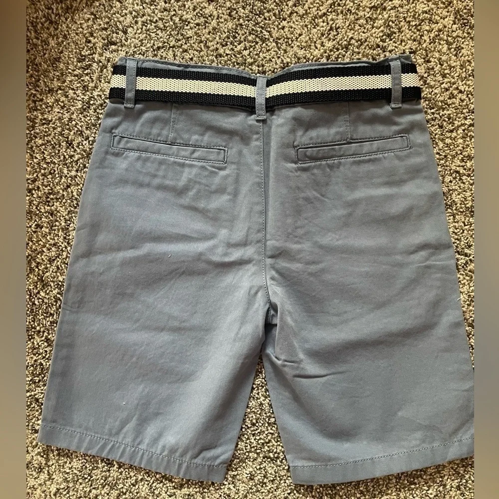 NWT TCP Boys Twill Shorts‎ with belt Size 7